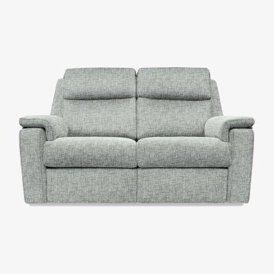 Furniture Village G Plan - Thornbury 2 Seater Fabric Power Recliner Sofa - Remco Duck Egg