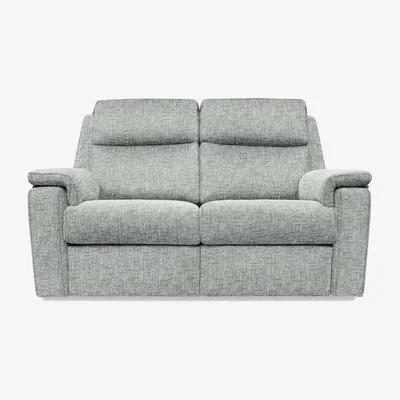 Furniture Village G Plan - Thornbury 2 Seater Fabric Power Recliner Sofa - Remco Duck Egg