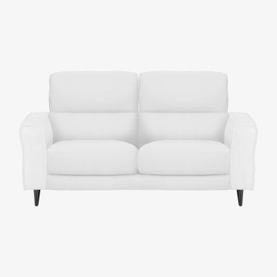 Furniture Village Axel 2 Seater NC Leather Sofa - NC Star White