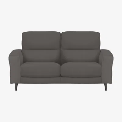 Furniture Village Axel 2 Seater BV Leather Power Recliner Sofa - BV Elephant