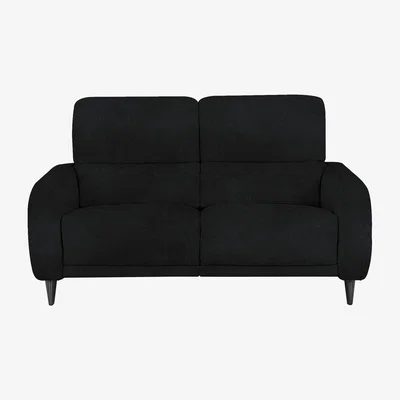 Furniture Village Domicil - Logan 2.5 Seater Fabric Power Recliner Sofa - Panther Grey