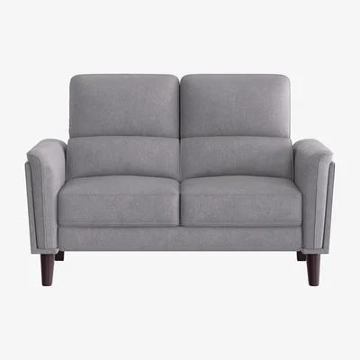 Furniture Village Compact Collection Klein 2 Seater Fabric Sofa - Pewter