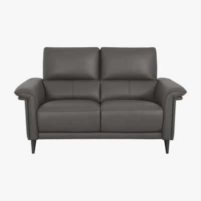 Furniture Village Domicil - Huxley 2 Seater Leather Sofa - NN Elephant Grey