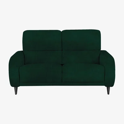 Furniture Village Domicil - Logan 2.5 Seater Fabric Sofa - Emerald Green