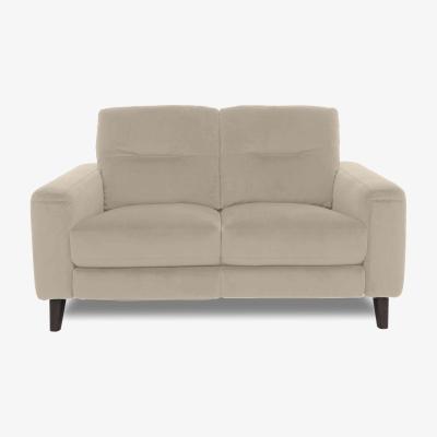 Furniture Village Jules 2 Seater Fabric Power Recliner Sofa - Light Khaki