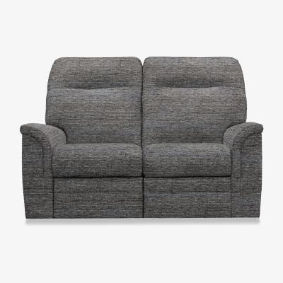 Furniture Village Parker Knoll - Hudson 23 Fabric 2 Seater Power Recliner Sofa - Caledonian Grey