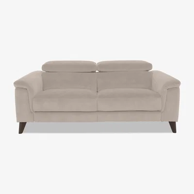 Furniture Village Wade 2 Seater Fabric Sofa - R32 Light Khaki