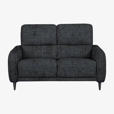 Furniture Village Domicil - Logan 2 Seater Fabric Sofa - R460 Charcoal