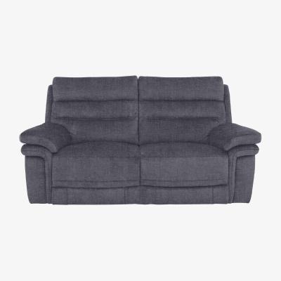 Furniture Village Berlin 2 Seater Fabric Sofa - Halifax Gunmetal