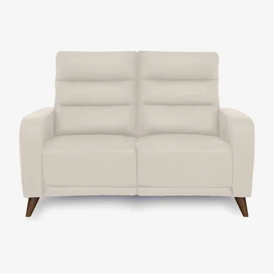 Furniture Village Quinn 2 Seater Fabric Sofa - Velvet White