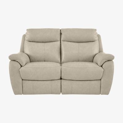 Furniture Village Snug 2 Seater Fabric Manual Recliner Sofa
