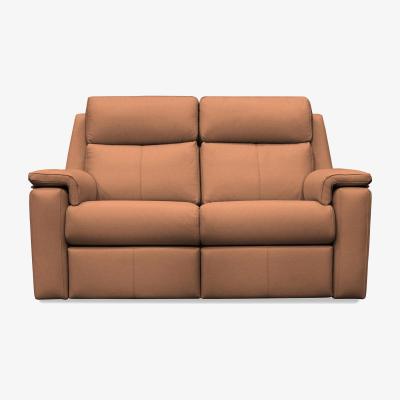 Furniture Village G Plan - Thornbury 2 Seater Leather Sofa - No Recliner - Texas Tan
