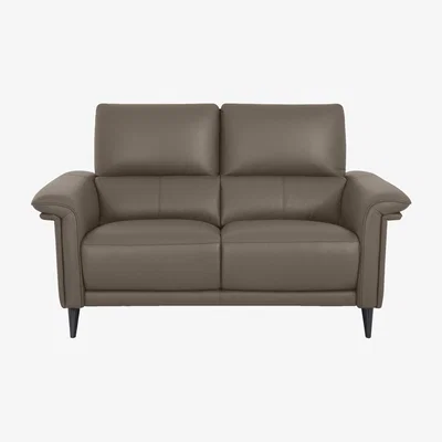 Furniture Village Domicil - Huxley 2 Seater Leather Sofa - NP Pine Bark