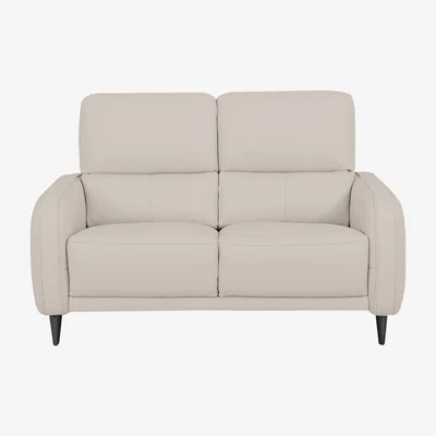 Furniture Village Domicil - Logan 2 Seater Leather Sofa - NP Frost