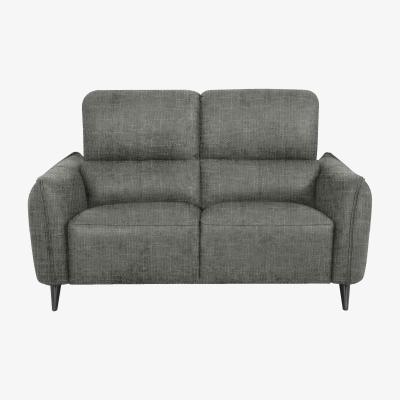 Furniture Village Domicil - Maddox 2 Seater Fabric Power Recliner Sofa - Ash