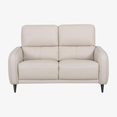 Furniture Village Domicil - Logan 2 Seater Leather Sofa - NN Frost