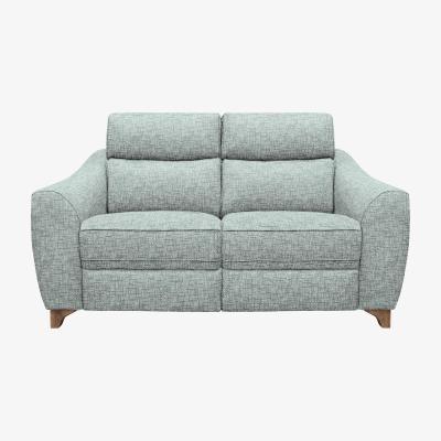 Furniture Village G Plan - Lucca 2 Seater Fabric Sofa - Remco Light Grey