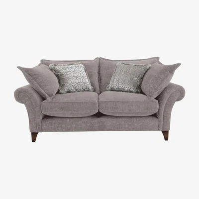 Furniture Village Boutique Splendour Fabric 2 Seater Sofa - Grey