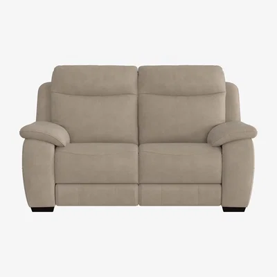 Furniture Village Starlight Express 2 Seater Fabric Recliner Sofa with Power Headrests - Oyster