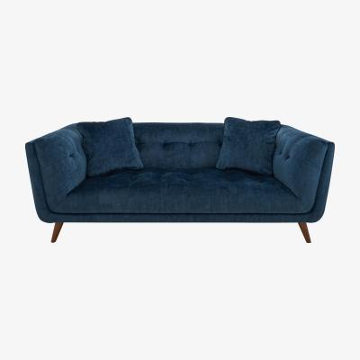 Furniture Village Rene Large 2 Seater Fabric Sofa - Heritage Airforce