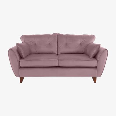 Furniture Village Felix 2 Seater Fabric Sofa - Purple