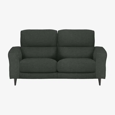 Furniture Village Axel 2 Seater Fabric Power Recliner Sofa - Moss Green