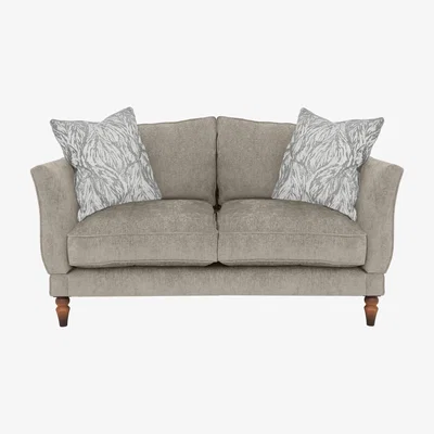 Furniture Village Boutique Chatterley 2 Seater Sofa with Knole Arms - Bolero Quill Walnut
