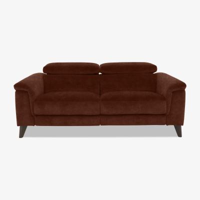 Furniture Village Wade 2 Seater Fabric Power Recliner Sofa - R273 Caramel
