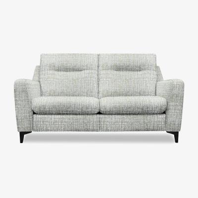 Furniture Village G Plan - Arlo 2 Seater Fabric Sofa - No Recliner - Shore Oatmeal with Ebony Feet