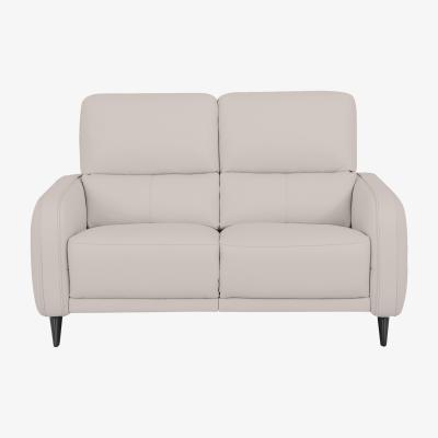Furniture Village Domicil - Logan 2 Seater Leather Power Recliner Sofa - NP Frost