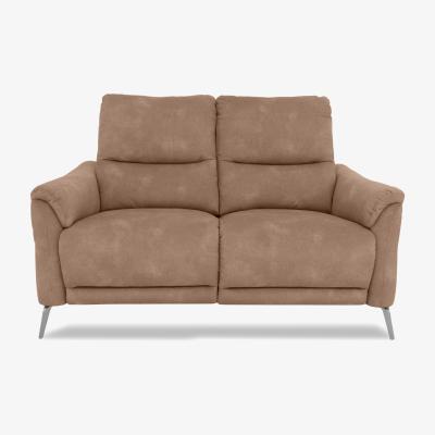 Furniture Village Daytona 2 Seater Fabric Power Recliner Sofa - Dexter Sand