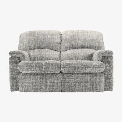 Furniture Village G Plan - Chloe 2 Seater Fabric Power Recliner Sofa - Shore Slate