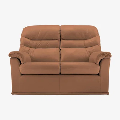 Furniture Village G Plan - Malvern 2 Seater Leather Sofa - No Recliner - Texas Tan