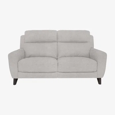 Furniture Village Comfort Story - Zen 2 Seater Fabric Power Recliner Sofa - R23 Silver Grey
