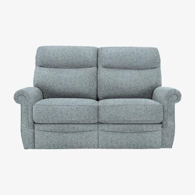 Furniture Village G Plan - Avon 2 Seater Fabric Manual Recliner Sofa - Arola Sky