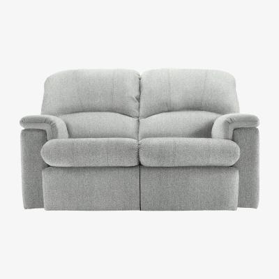 Furniture Village G Plan - Chloe 2 Seater Fabric Manual Recliner Sofa - Swift Cygnet