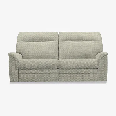 Furniture Village Parker Knoll - Hudson 23 Large 2 Seater Fabric Sofa - Dobby Seaspray