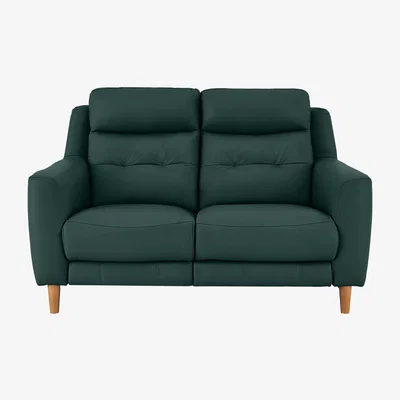 Furniture Village Bijoux 2 Seater Leather Sofa- World of Leather