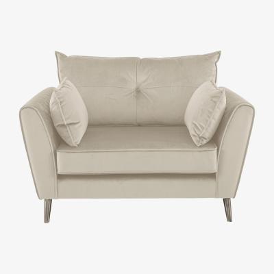 Furniture Village Celestia Fabric Snuggler - Cream