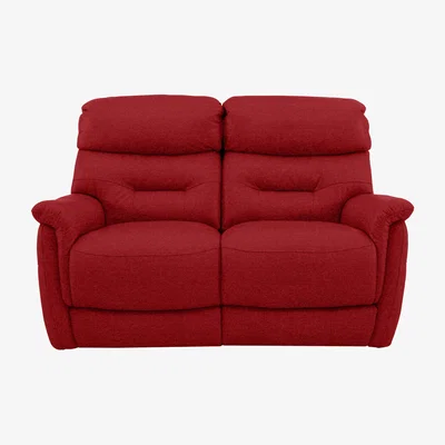 Furniture Village Chicago 2 Seater Fabric Battery Recliner Sofa- World of Leather