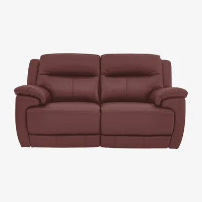 Furniture Village Touch 2 Seater Leather Sofa- World of Leather