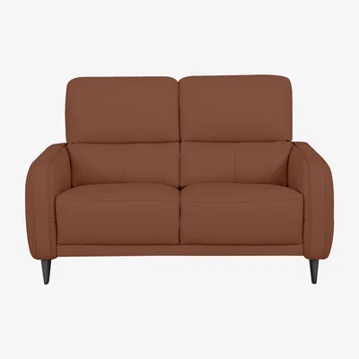 Furniture Village Domicil - Logan 2 Seater Leather Sofa - NN Cognac