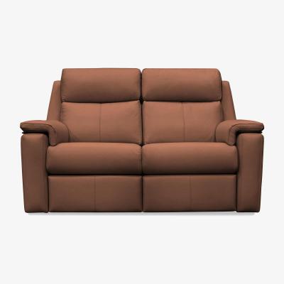 Furniture Village G Plan - Thornbury 2 Seater Leather Sofa - Cambridge Conker