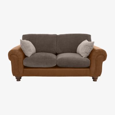 Furniture Village Alexander and James - Lincoln Small Classic Back Sofa - Brown