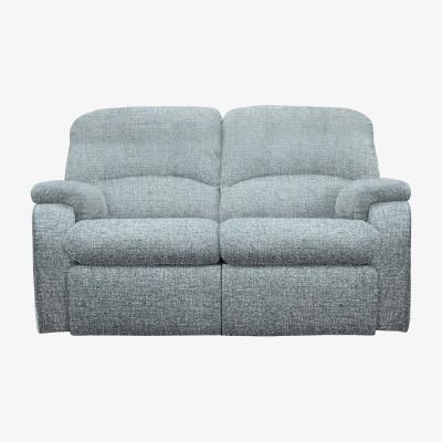 Furniture Village G Plan - Chloe 2 Seater Fabric Power Recliner Sofa - Arola Sky