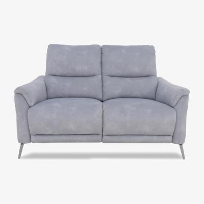 Furniture Village Daytona 2 Seater Fabric Power Recliner Sofa - Dexter Smoke