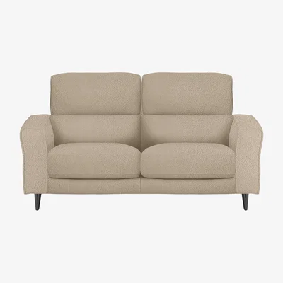 Furniture Village Axel 2 Seater Fabric Power Recliner Sofa - Bisque