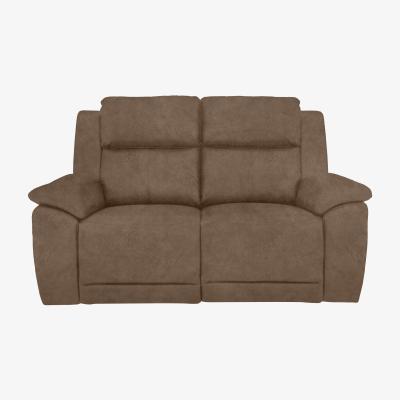 Furniture Village Utah 2 Seater Fabric Sofa - Brown