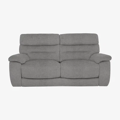 Furniture Village Comfort Story - Nimbus 2 Seater Fabric Sofa with Power Recliner - Haze