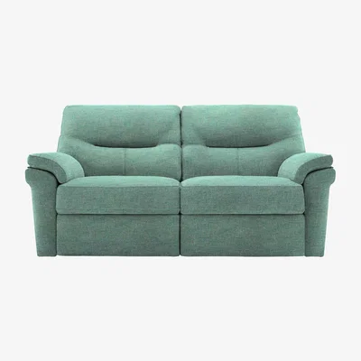 Furniture Village G Plan - Seattle 2.5 Seater Fabric Power Recliner Sofa